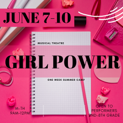 GIRL POWER! One Week Camp