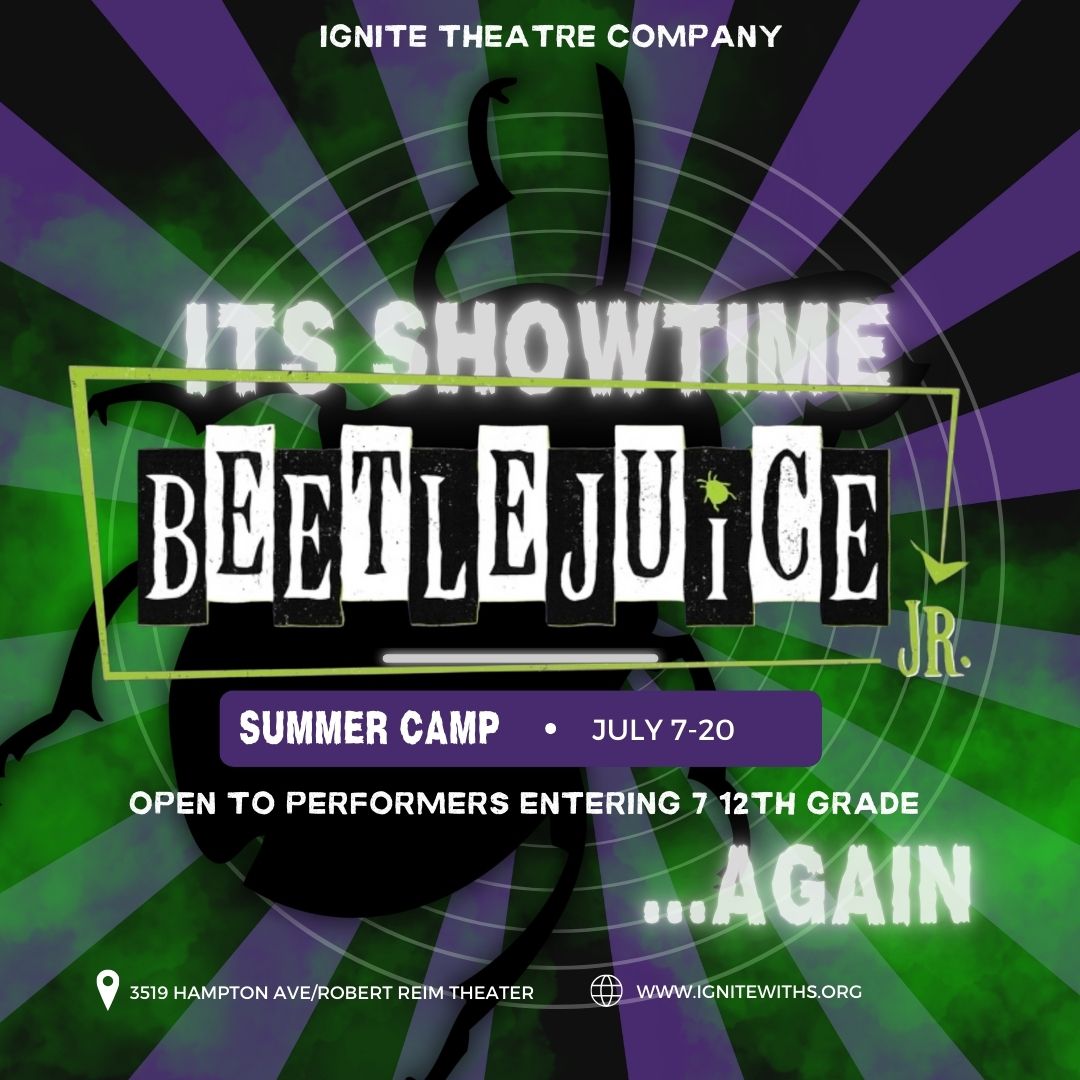 Beetlejuice Registration (July Session)